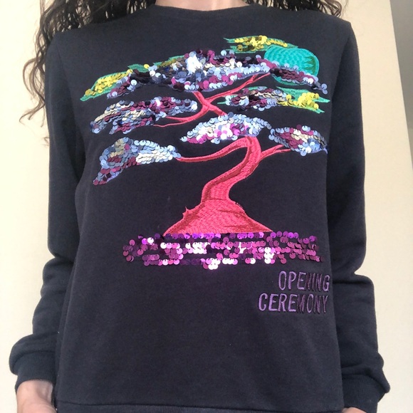 Opening Ceremony Embroidered Bonsai sparkle - Picture 4 of 16